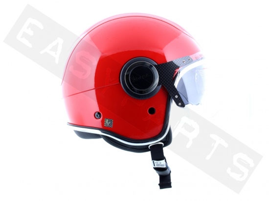 Helmet VESPA VJ with Double Visor Red Dragon 894